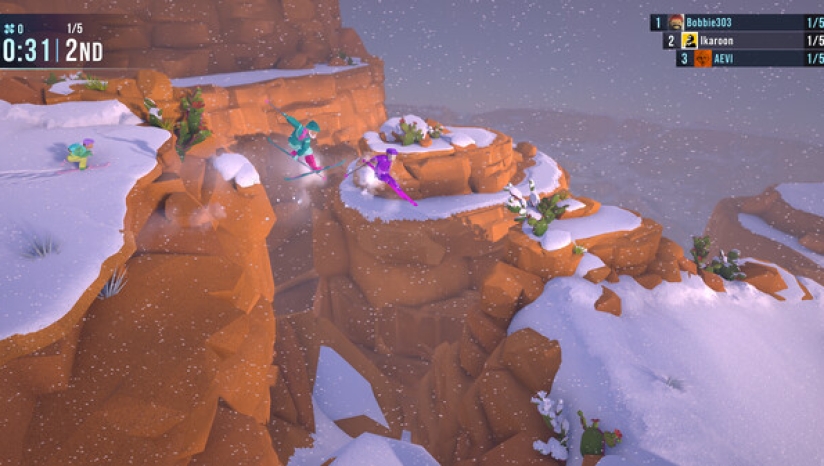 《孤山速降：雪地骑手》免安装中文版 游戏截图 7
